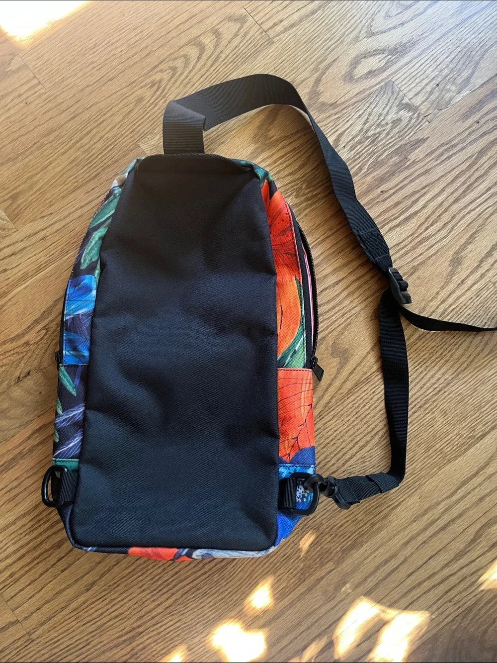 Herschel Supply Co. Heritage Crossbody Watercolor Flower Black